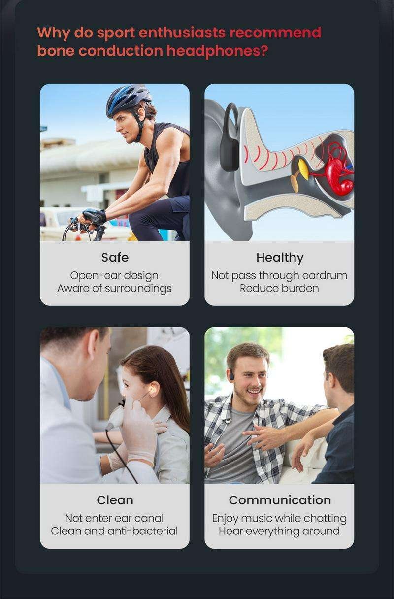 Original Haylou PurFree (BC01) Wireless Bone conduction Headphone Original Haylou PurFree (BC01) Wireless Bone conduction Headphone