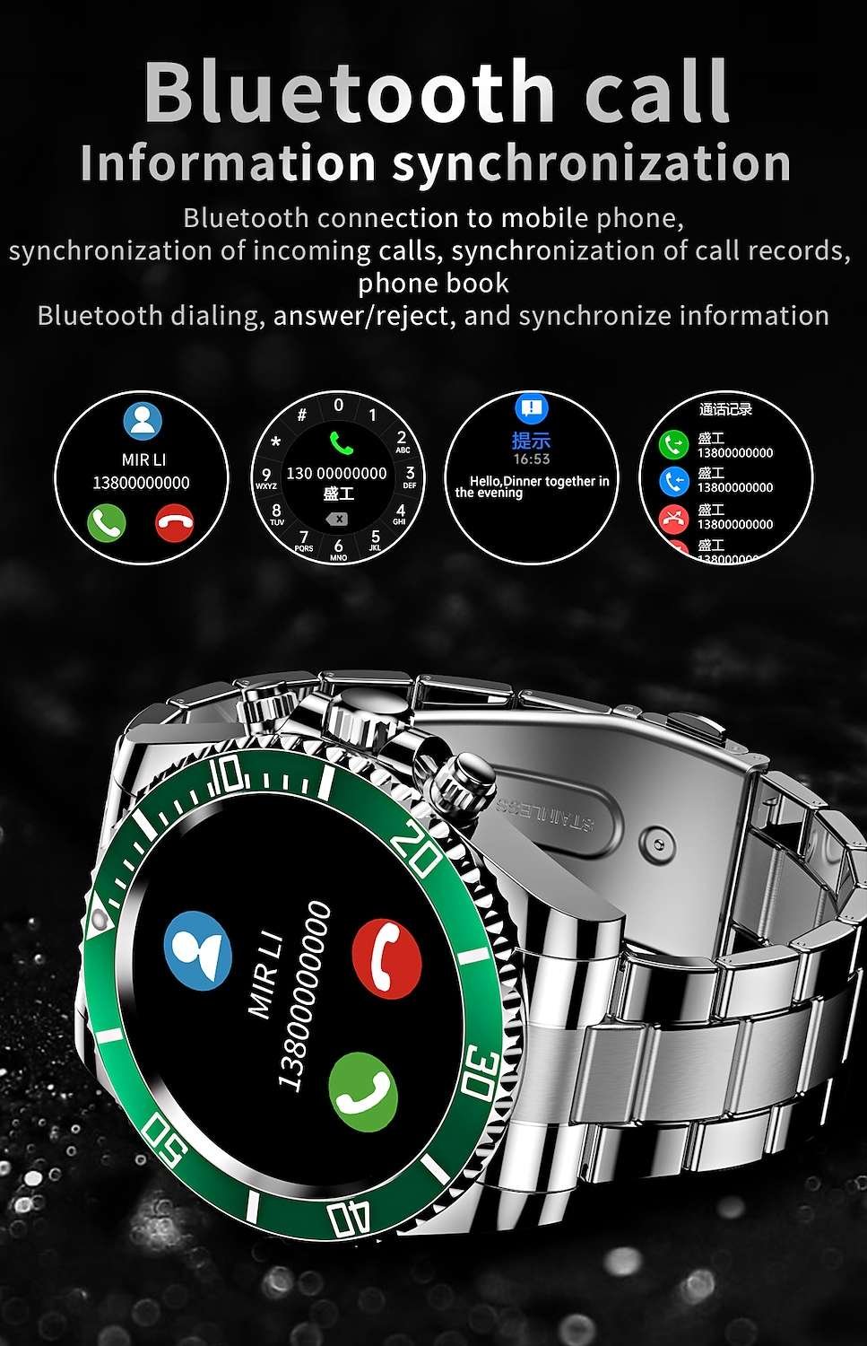 Original AW12 Smart Watch 1.28 inch Smartwatch