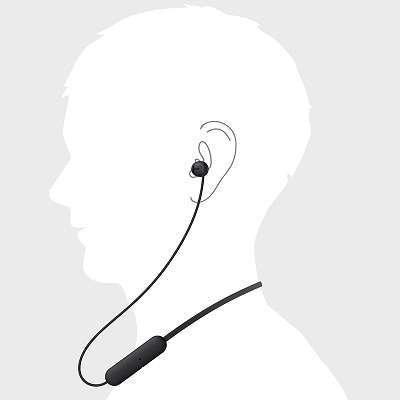 Original Sony WI-C200 In-Ear Wireless Bluetooth Earphones – Black Original Sony WI-C200 In-Ear Wireless Bluetooth Earphones – Black