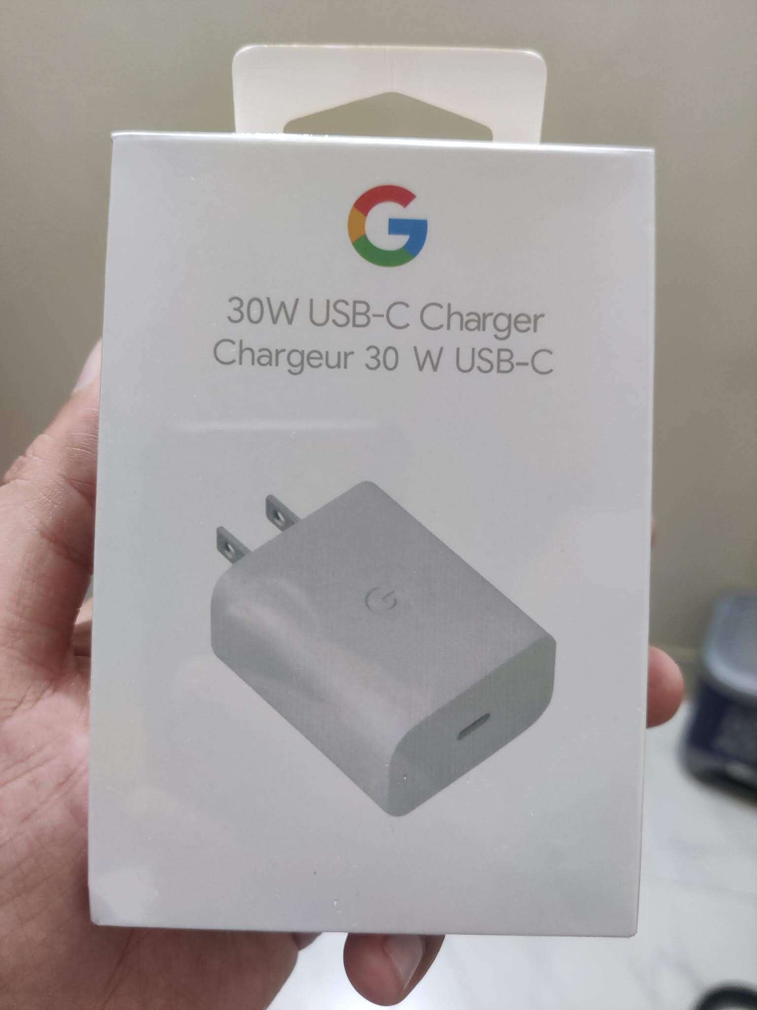 Original Google 30W USB-C Charger Adapter Original Google 30W USB-C Charger Adapter
