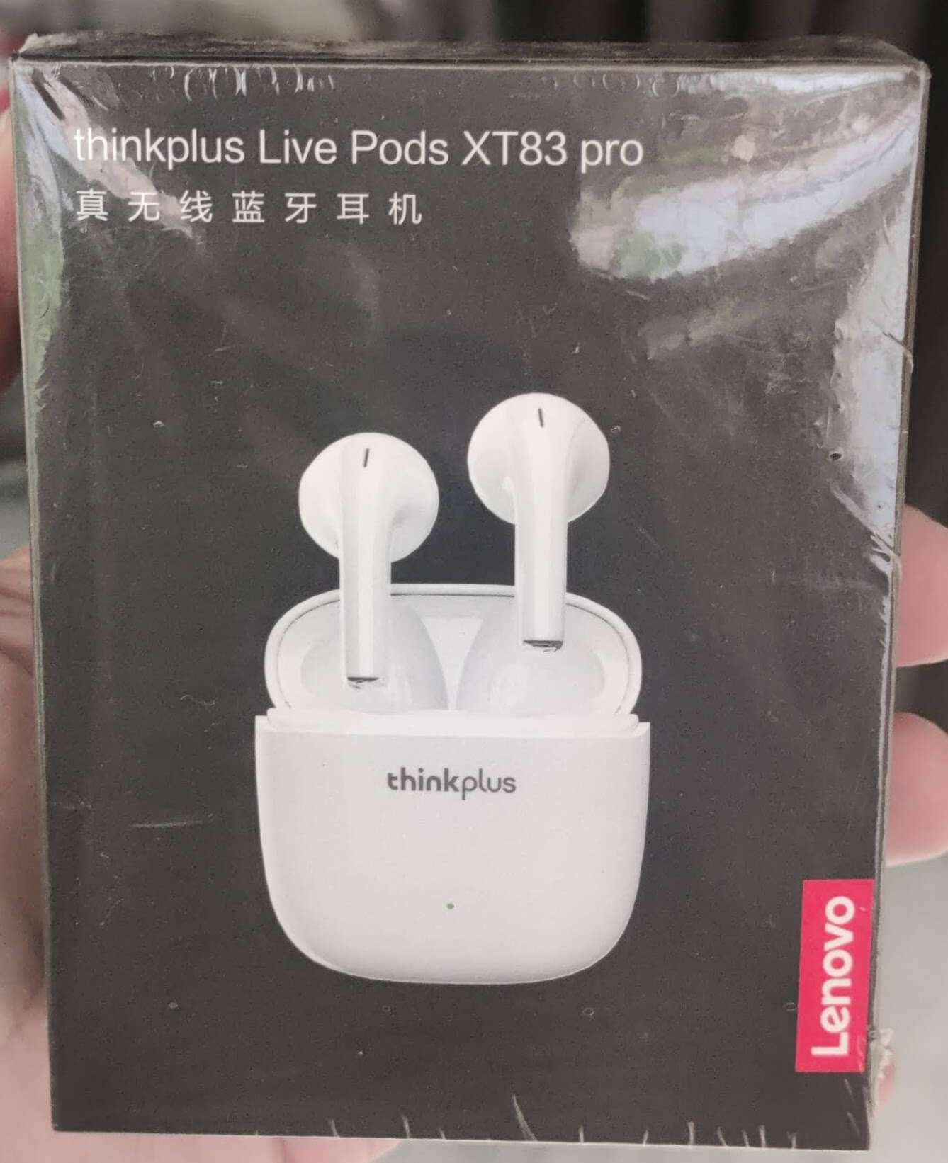 Original Lenovo XT83 Pro TWS Bluetooth Earphones Headphones black or white Original Lenovo XT83 Pro TWS Bluetooth Earphones Headphones black or white