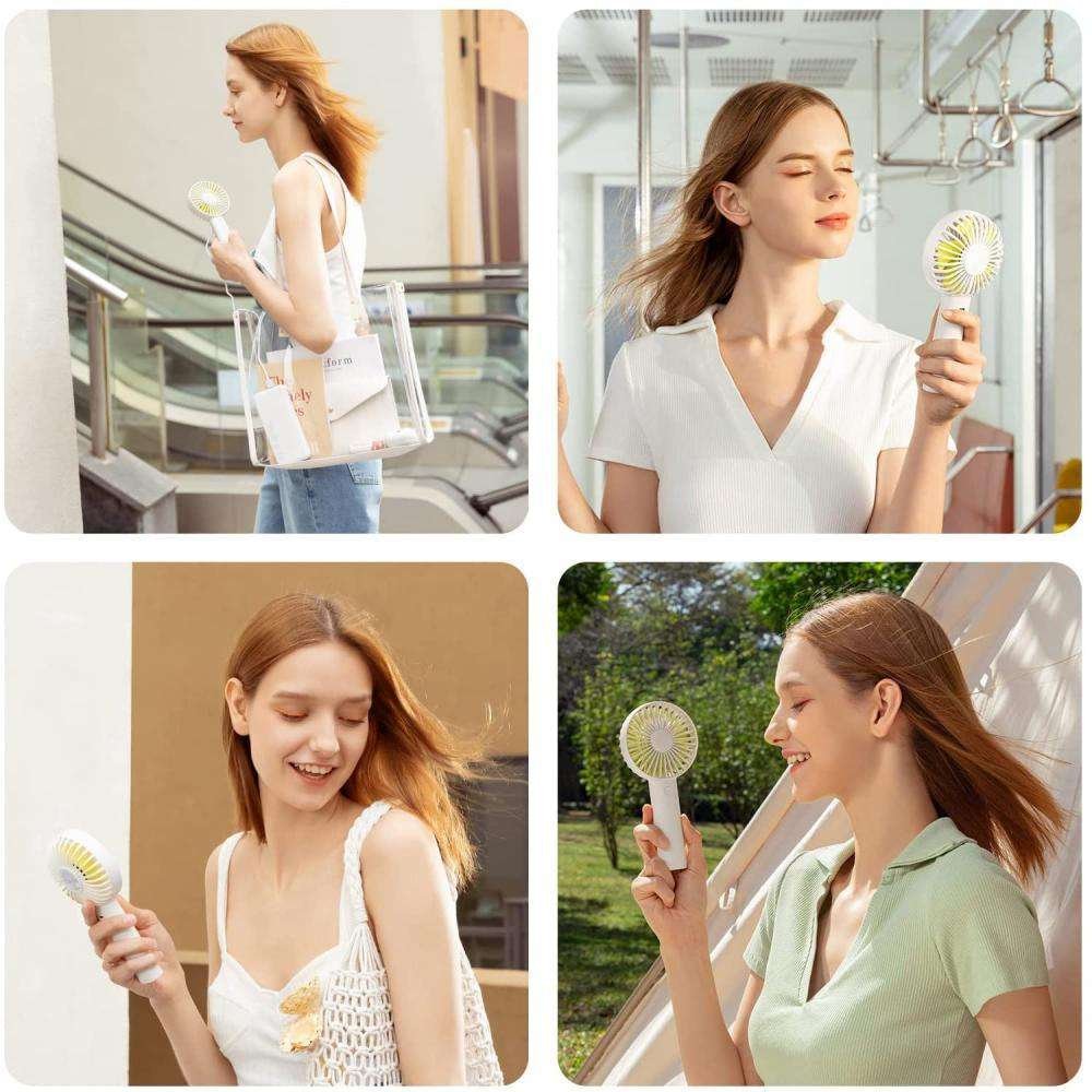 Original JISULIFE FA21 Handheld Fan Portable Small Fan with 3 Speeds Original JISULIFE FA21 Handheld Fan Portable Small Fan with 3 Speeds