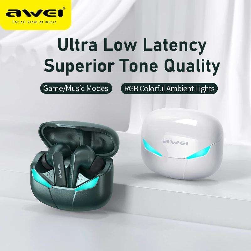 Original AWEI T35 Gaming Earbuds TWS bluetooth Original AWEI T35 Gaming Earbuds TWS bluetooth