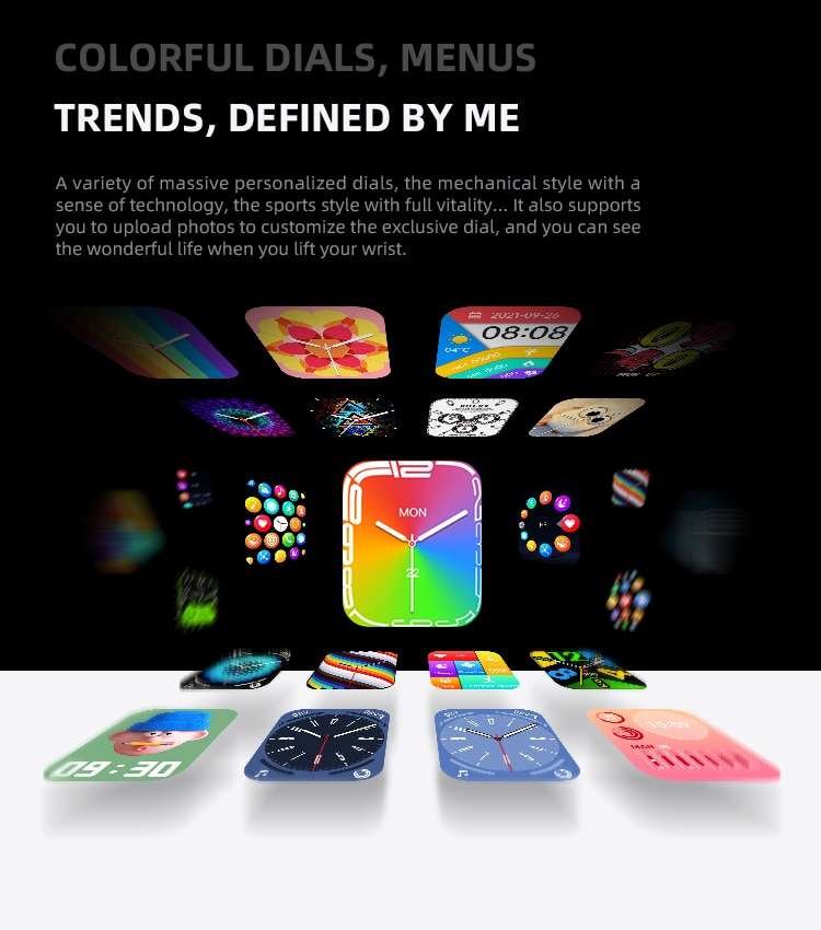 Original HW8 Max SmartWatch 1.99 inch Display