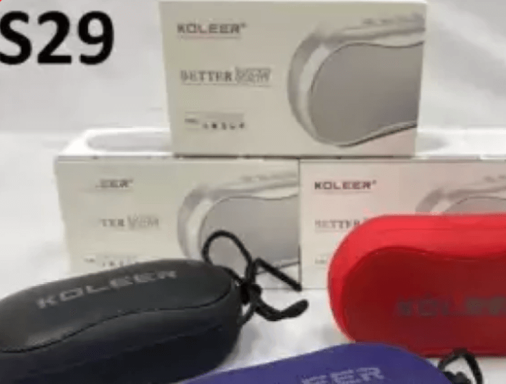 Original KOLEER S29 Portable Bluetooth Speaker- High Quality Deep Bass Bluetooth Speaker Original KOLEER S29 Portable Bluetooth Speaker- High Quality Deep Bass Bluetooth Speaker