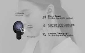 Original 1MORE PistonBuds True Wireless In-Ear Headphones Original 1MORE PistonBuds True Wireless In-Ear Headphones