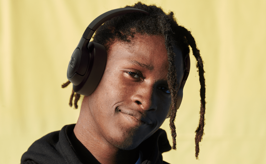 Original JBL Tune 710BT by Harman, 50 Hours Playtime with Quick Charging Wireless Ov JBL Tune 710BT 50H battery life - Image