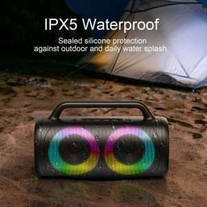 Original JOYROOM JR-MW02 40W Waterproof RGB Bluetooth Wireless Speaker