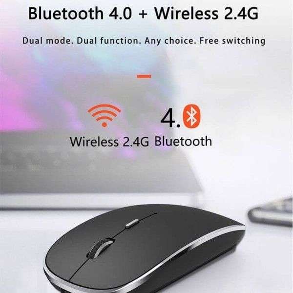 WiWU WM102 WiMICE Lite 2.4G Rechargeable Wireless Bluetooth Mouse 4