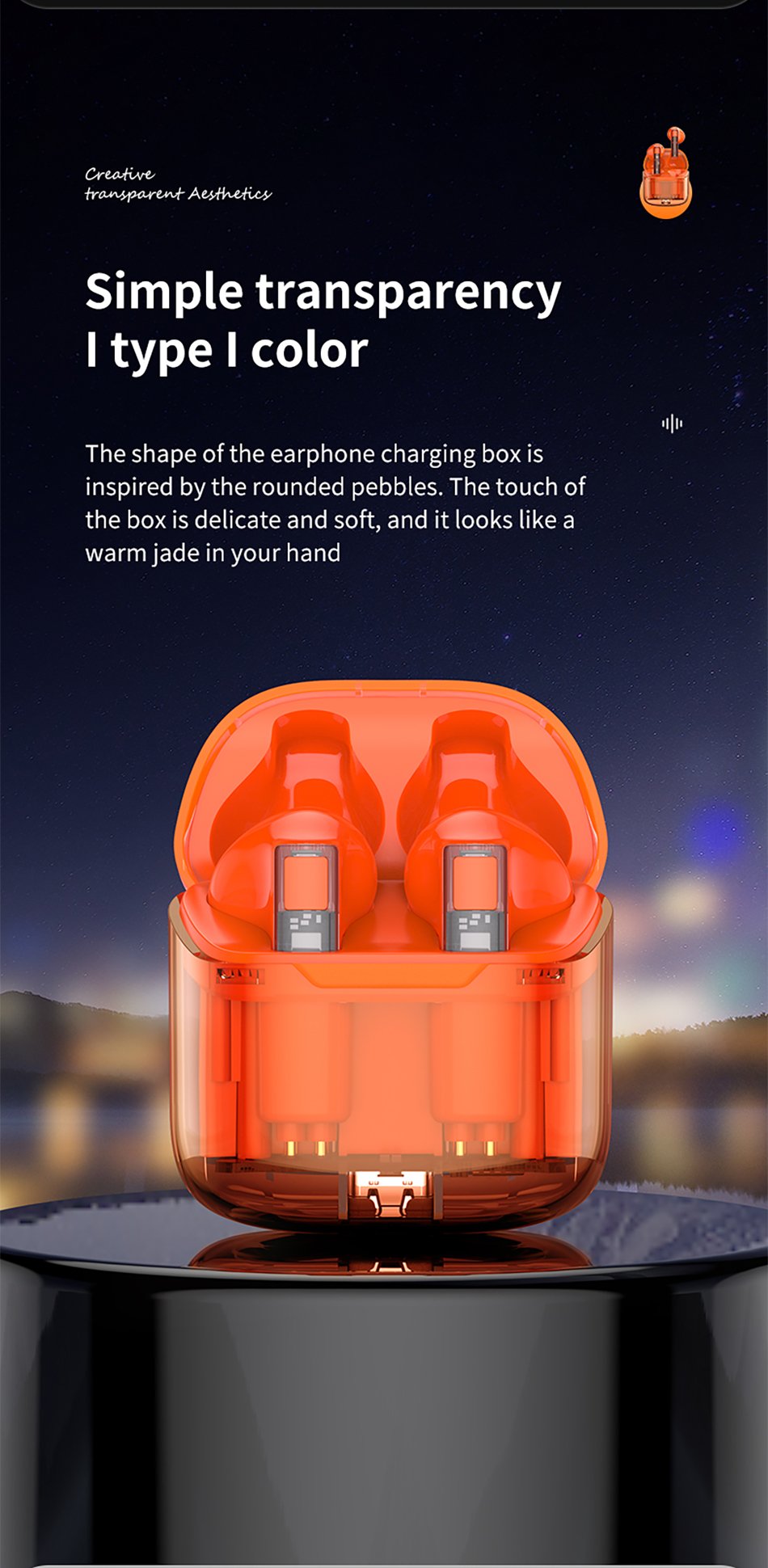 Original WiWU Ghost TWS11 Wireless Earbuds for iOS Android Phones Original WiWU Ghost TWS11 Wireless Earbuds for iOS Android Phones