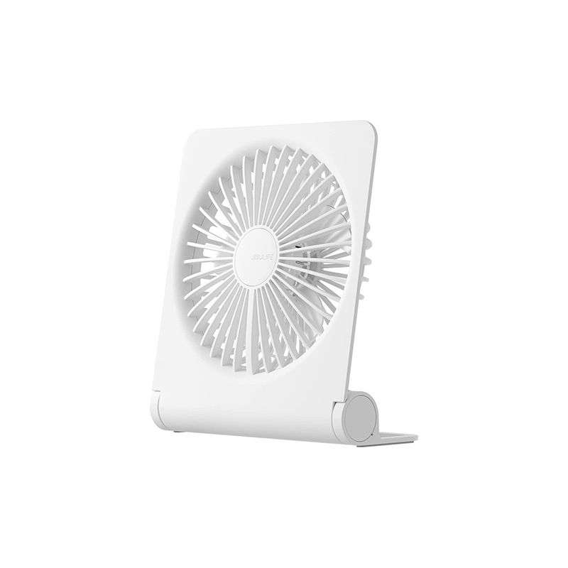 JISULIFE-FA28A-Mini-Table-Fan-USB-Rechargeable-2000mAh-White-1856