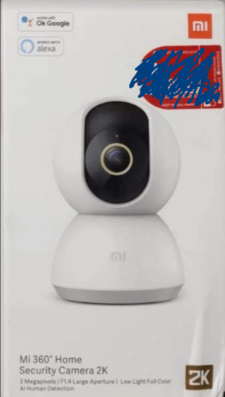 Original Mi 360° Home Security Camera 2K Video CCTV WiFi Night Vision Wireless Webcam