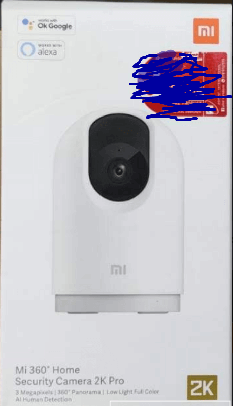 Original Xiaomi Mi 360° Home Security Camera 2K Pro Original Xiaomi Mi 360° Home Security Camera 2K Pro
