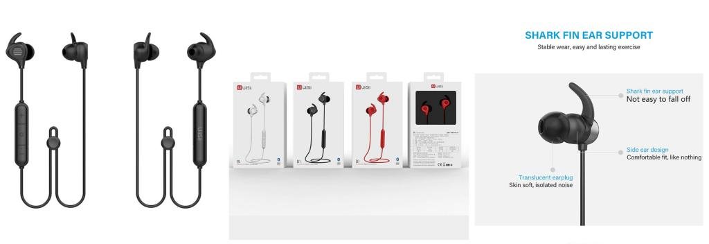 Original UiiSii B1 Wireless Bluetooth Headphone – Black Original UiiSii B1 Wireless Bluetooth Headphone – Black