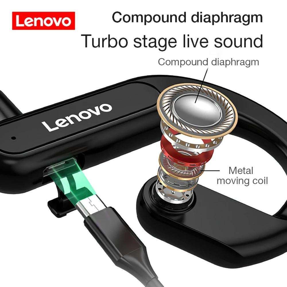 Original Thinkplus Lenovo X3 Wireless Bluetooth Neckband Air Conduction Sport Headphone