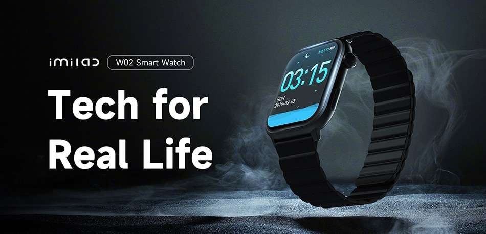 Original IMILAB W02 Bluetooth Calling Smart Watch