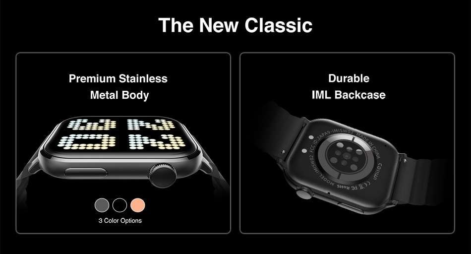 Original IMILAB W02 Bluetooth Calling Smart Watch