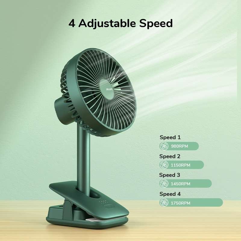 Jisulife fan fa13r auto-oscillating 8000mah rechargeable clip fan 15 Jisulife Fan Fa13R Auto-Oscillating 8000Mah Rechargeable Clip Fan