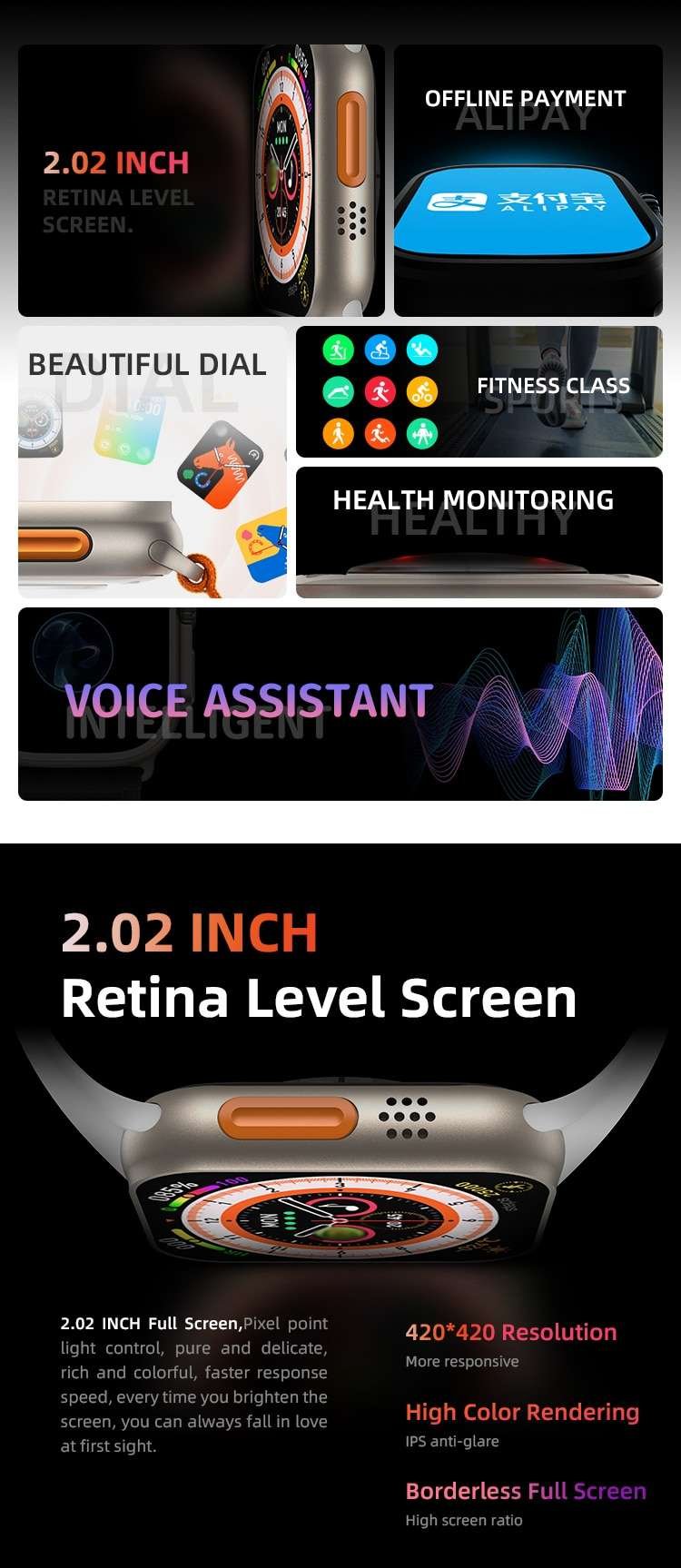 Original HW8 Ultra Smart Watch HW8 Ultra Smart Watch