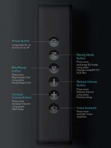 Original Baseus Speaker WSVY000001 V1 Outdoor Waterproof Portable Wireless Speaker Black 15hrs Music Original Baseus Speaker WSVY000001 V1 Outdoor Waterproof Portable Wireless Speaker Black 15hrs Music