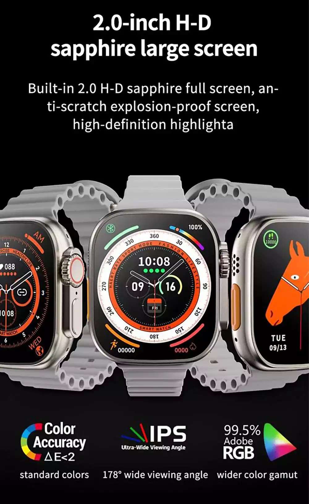 Zordai Z8 Ultra Max Smartwatch 2