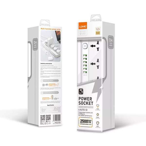 LDNIO-SC5614-Power-Strip-5-AC-Outlets-and-6-USB-Charging-Ports-2