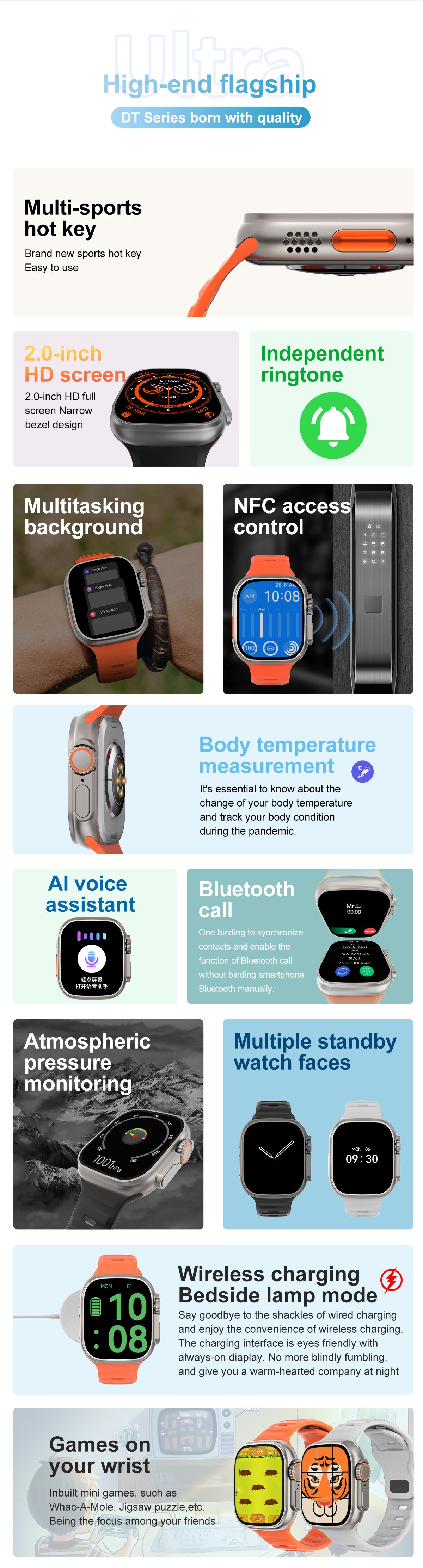 Original IWO DT8 Ultra Men 2.0 inch Big Square Screen Men Sport SmartWatch With Game NFC Bluetooth Call UI system DIY watch face Heart Rate Women Smart Watch Sports Fitness Check health Smart Watches Original IWO DT8 Ultra Men 2.0 inch Big Square Screen Men Sport SmartWatch With Game NFC Bluetooth Call UI system DIY watch face Heart Rate Women Smart Watch Sports Fitness Check health Smart Watches