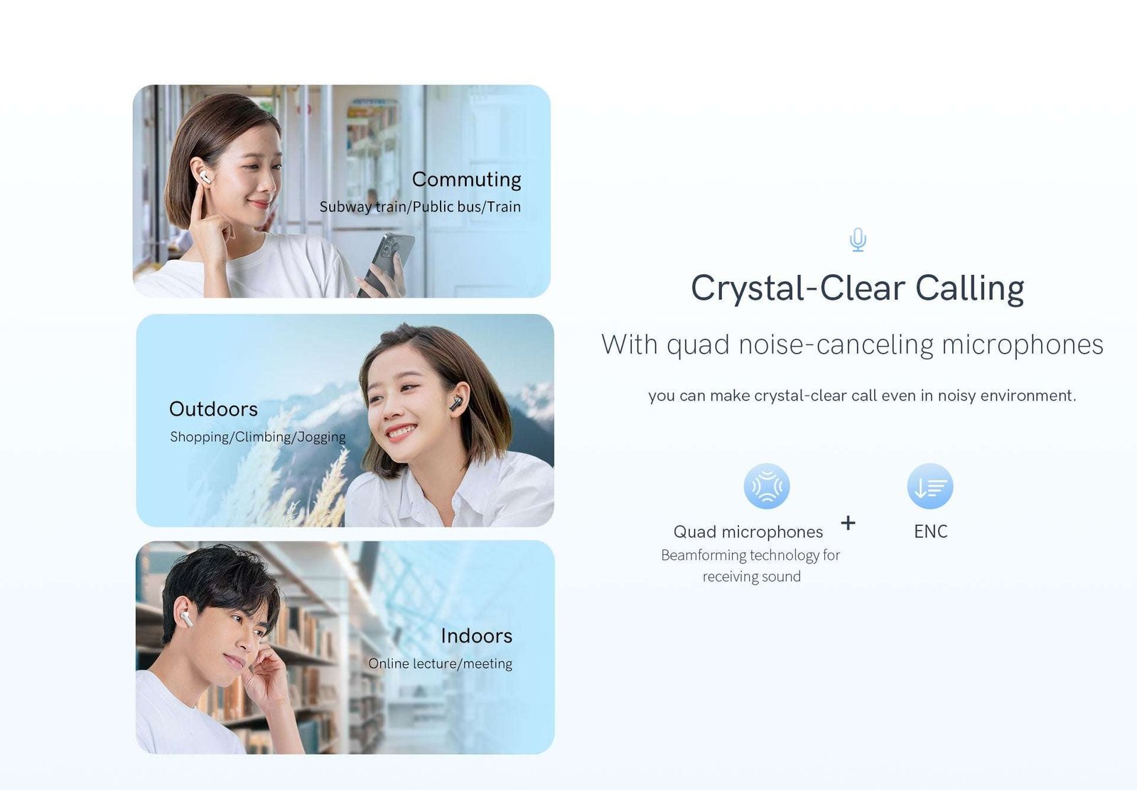 Original QCY T20 AilyPods Bluetooth 5.3 Wireless Earphones Original QCY T20 AilyPods Bluetooth 5.3 Wireless Earphones