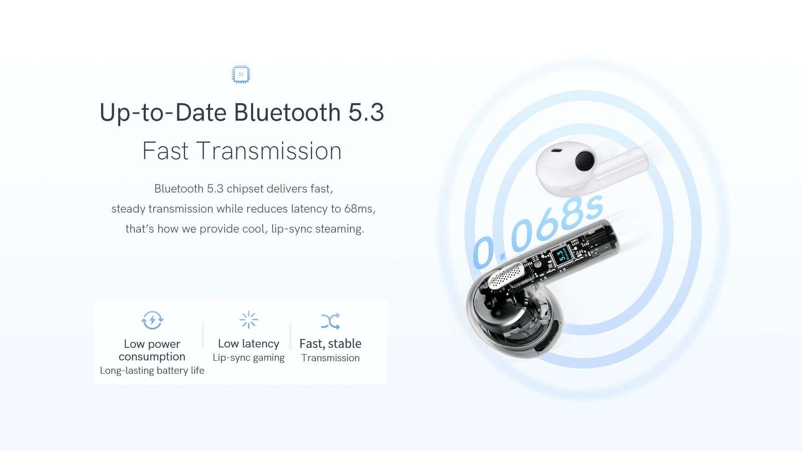 Original QCY T20 AilyPods Bluetooth 5.3 Wireless Earphones Original QCY T20 AilyPods Bluetooth 5.3 Wireless Earphones