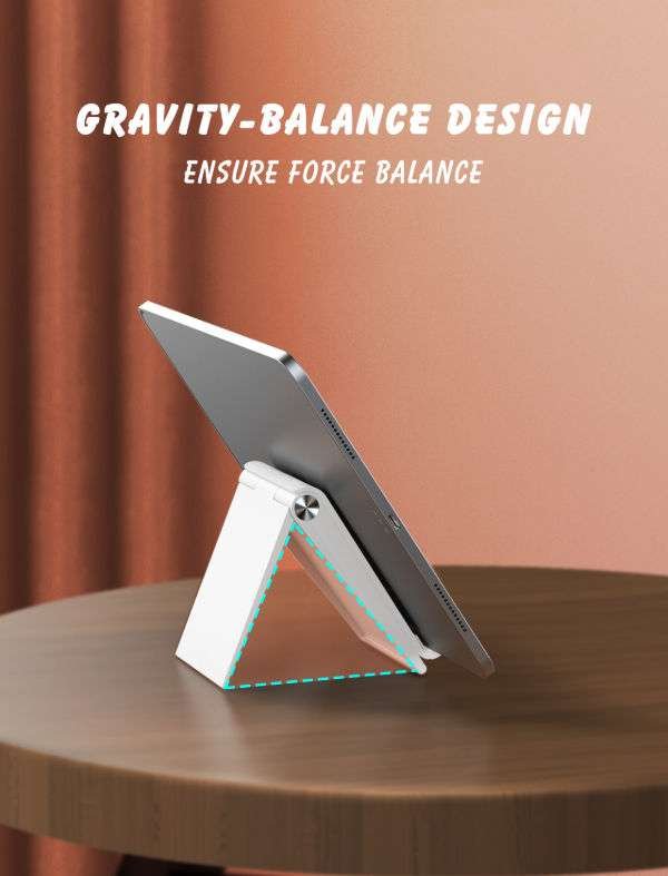 Original LDNIO MG07 Universal Adjustable Foldable Portable Lazy Mobile Phone Holder ABS Phone Stand For Iphone For Samsung For Xiaomi LDNIO ABS+PC Stability PHONE HOLDER Desktop Holder supplier
