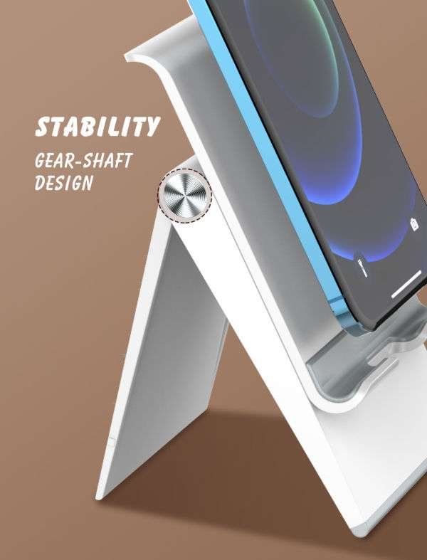 Original LDNIO MG07 Universal Adjustable Foldable Portable Lazy Mobile Phone Holder ABS Phone Stand For Iphone For Samsung For Xiaomi LDNIO ABS+PC Stability PHONE HOLDER Desktop Holder supplier