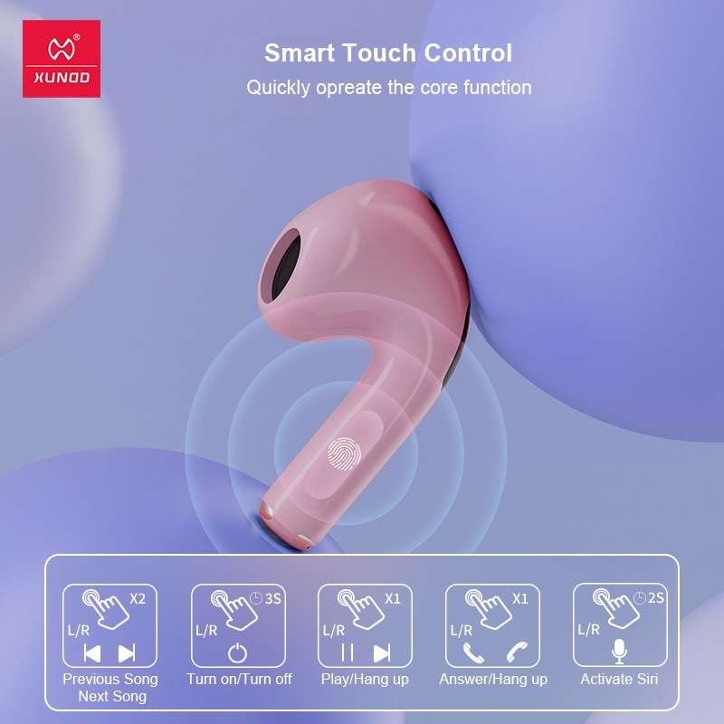 Original XUNDD X15 TWS Transparent Bluetooth Earphone Original XUNDD X15 TWS Transparent Bluetooth Earphone