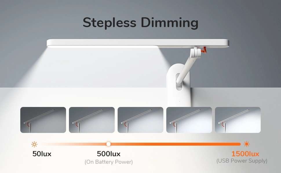 Original JISULIFE LA01 Foldable Clip Design Lamp