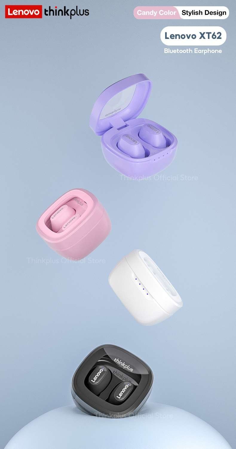 Original Lenovo XT62 TWS True Wireless Earbuds