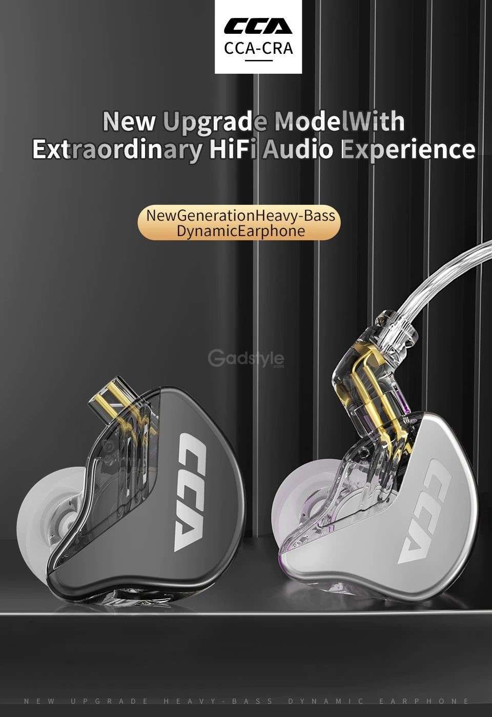 Cca Cra Polymer Dynamic Driver Hifi In Ear Earphone (5)