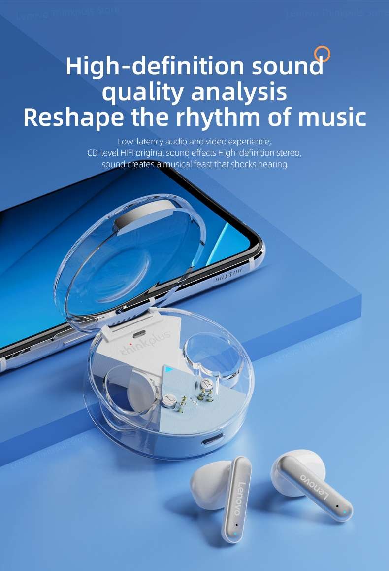 Original Lenovo LP10 TWS Bluetooth Wireless Headphones Stereo Earbuds Sports Waterproof Hi-Fi Game Music Noise Cancelling Headphones Original Lenovo LP10 TWS Bluetooth Wireless Headphones Stereo Earbuds Sports Waterproof Hi-Fi Game Music Noise Cancelling Headphones