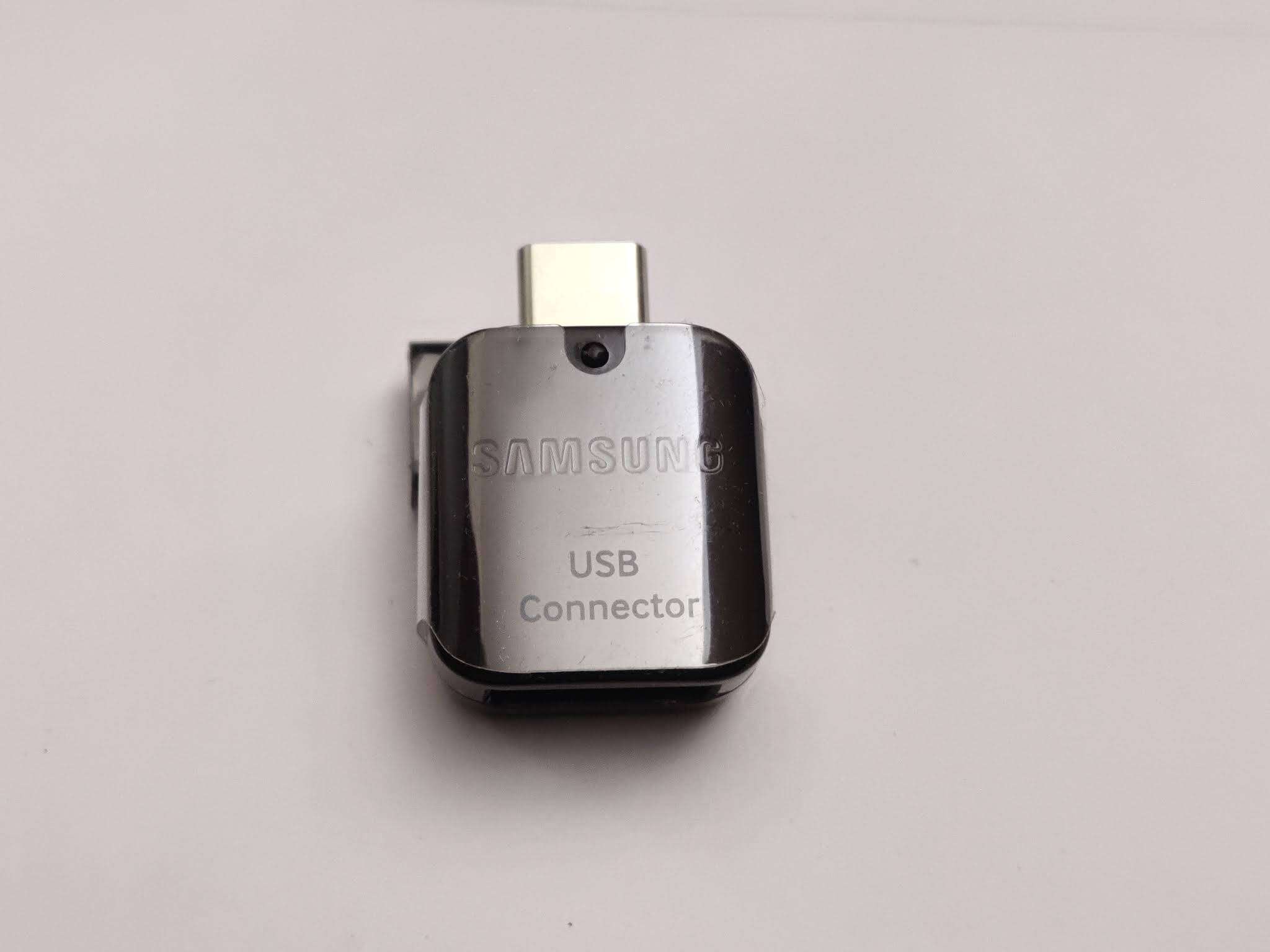 Original Samsung Mini USB female to Type-C male adapter converter otg