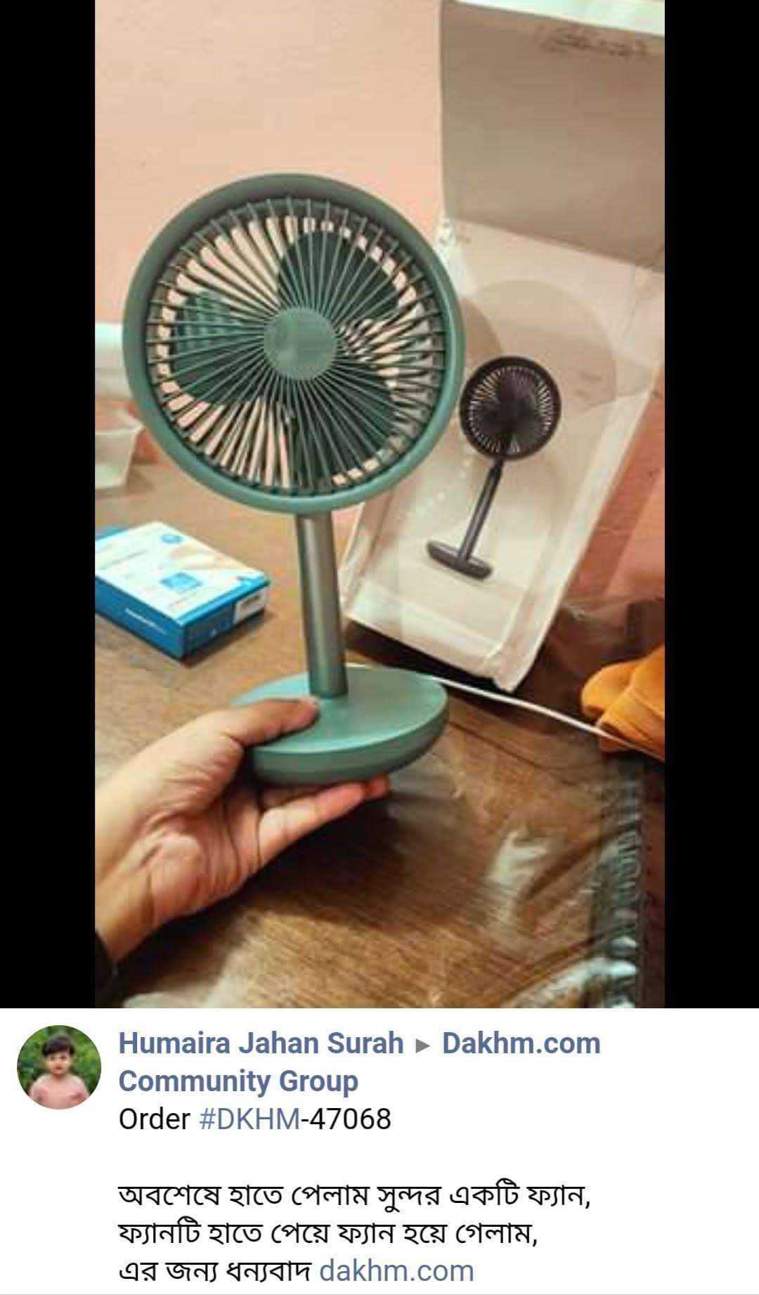 Original Xiaomi Solove F5p pro Portable Desktop Fan