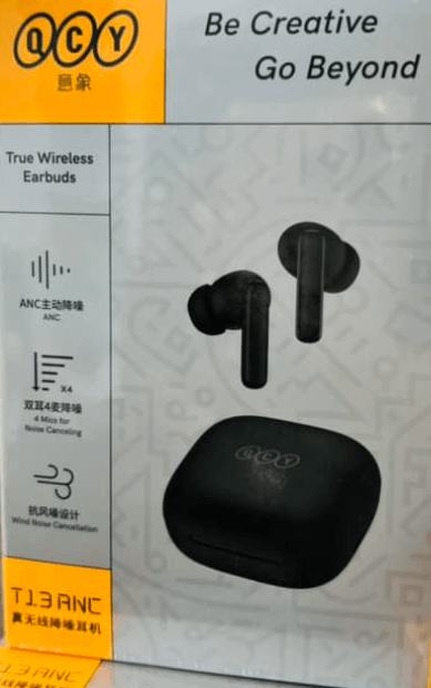 Original QCY T13 ANC TWS Earbuds black Price In Bangladesh