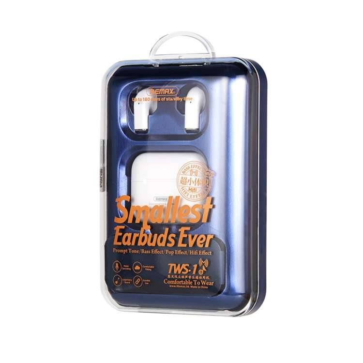 Original REMAX TWS-1 True Wireless Stereo Music Bluetooth Earphone(White) REMAX TWS-1 True Wireless Stereo Music Bluetooth Earphone(White) - 2