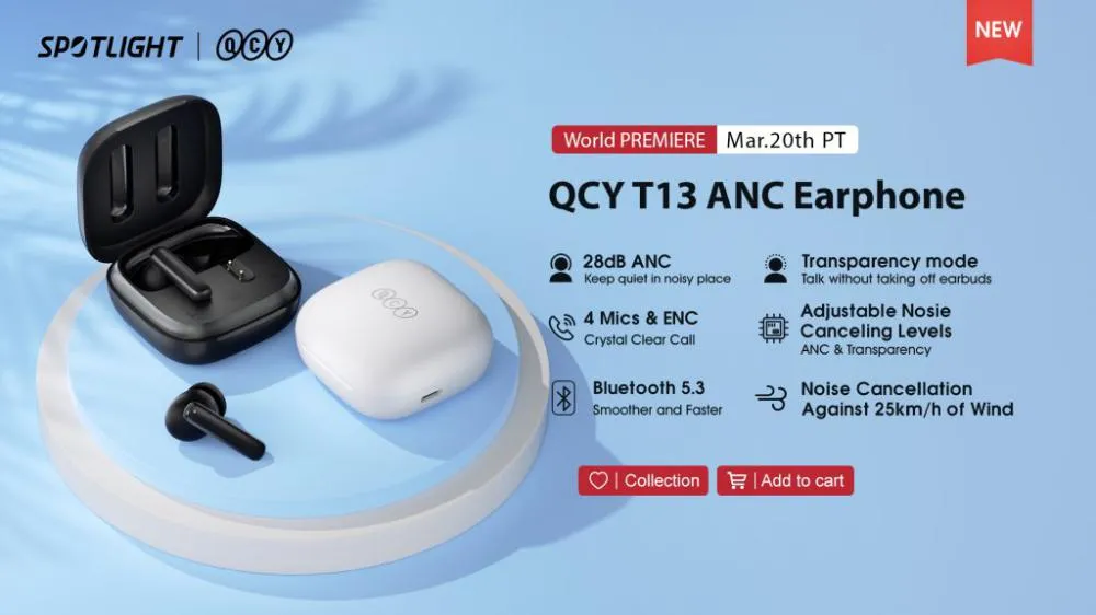Qcy T13 Anc Tws Earbuds (4)