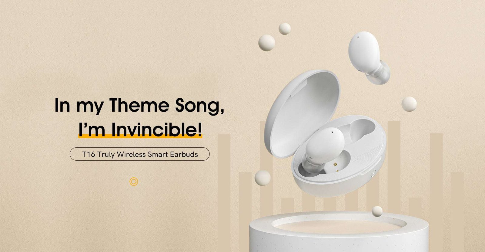 Original QCY T16 Dynamic-armature Drivers True Wireless Earbuds Original QCY T16 Dynamic-armature Drivers True Wireless Earbuds