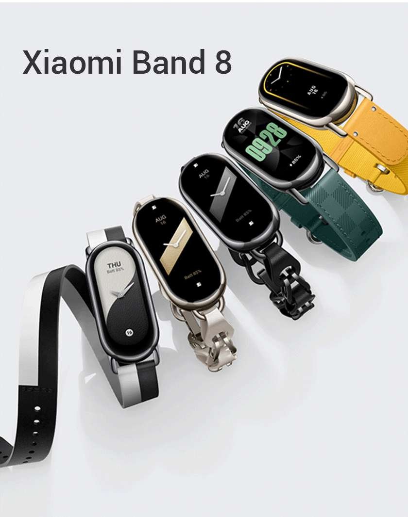 Original Xiaomi Mi Band 8 With AMOLED Display Xiaomi Mi Band 8 Smart Bracelet