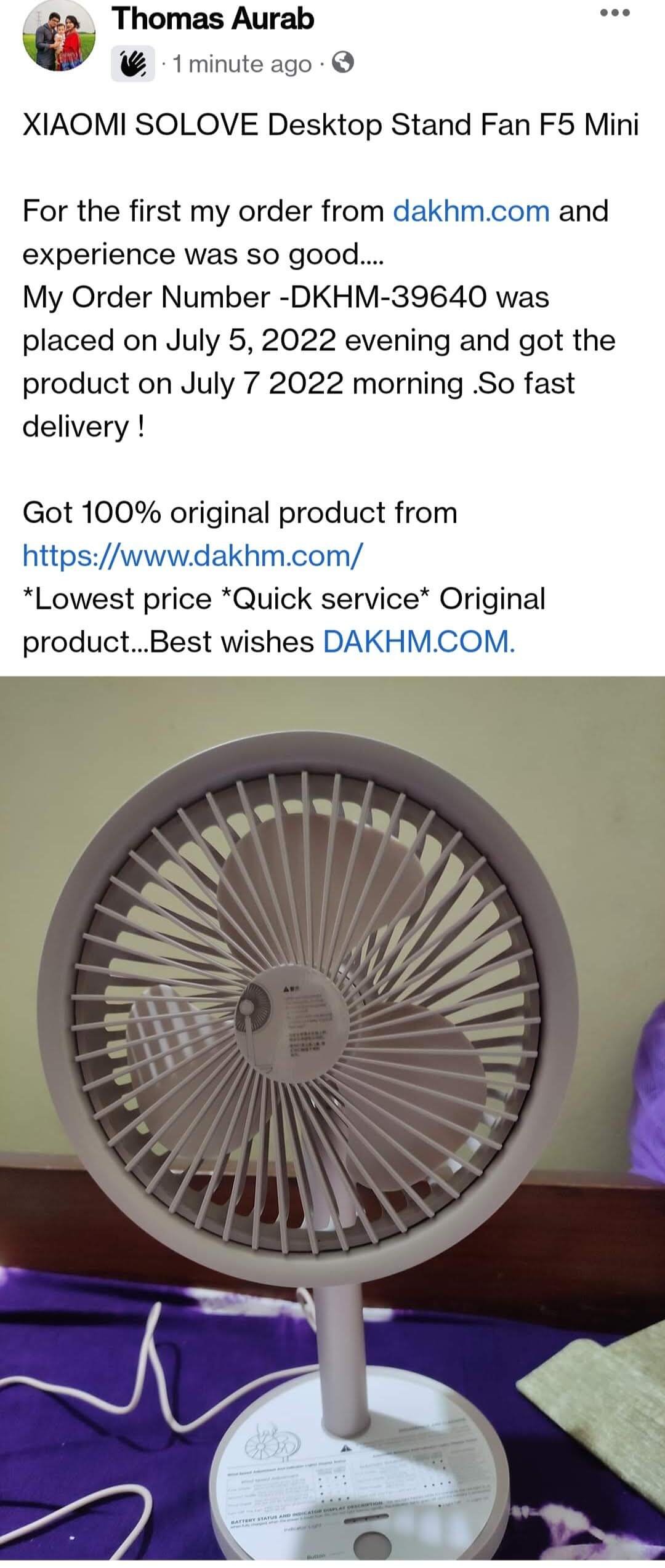 XIAOMI SOLOVE F5 Fan Rechargeable Desktop Charger Table Fan 4000mah XIAOMI SOLOVE F5 Fan Rechargeable Desktop Charger Table Fan 4000mah